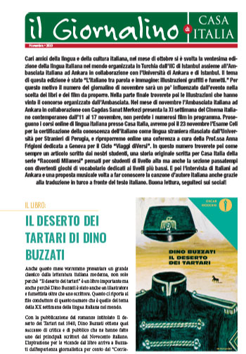 Giornalino Dergisi Kasım 2020 Sayısı