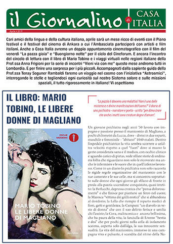 Giornalino Dergisi Nisan 2019 Sayısı